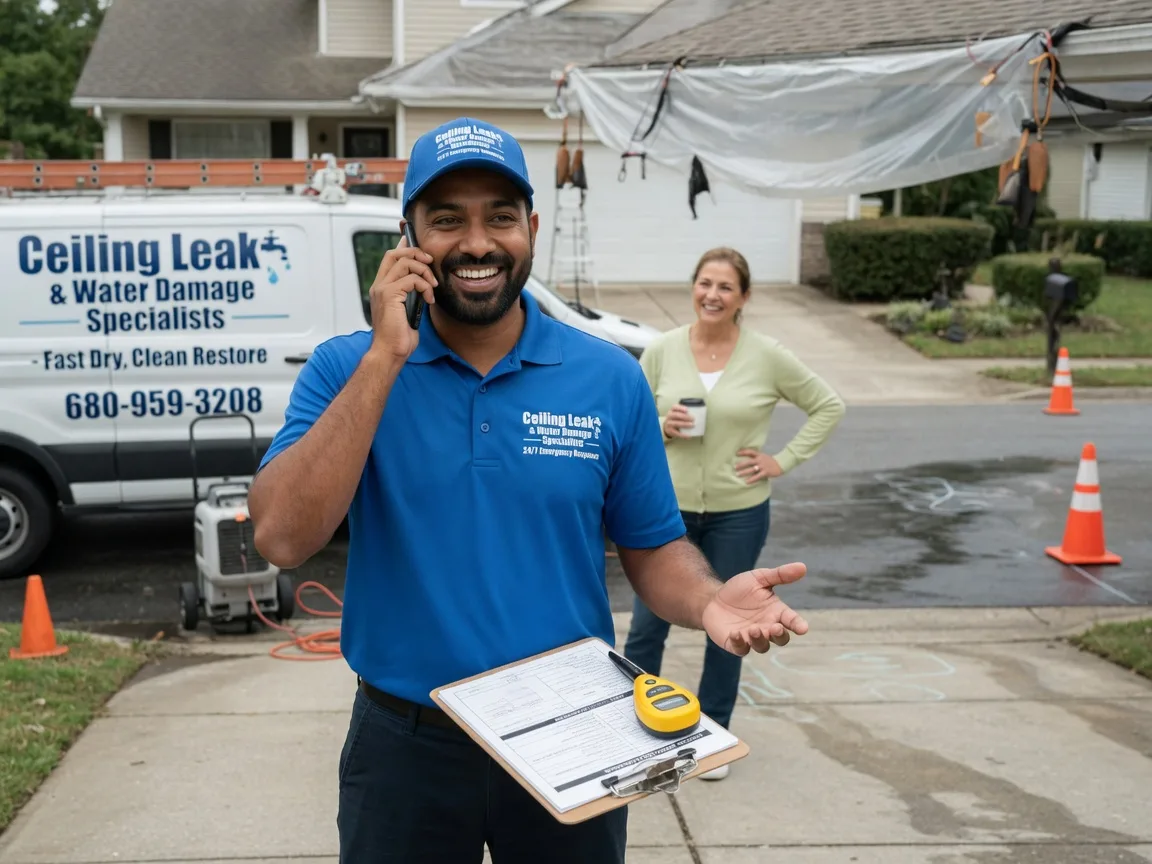 Ceiling Leak Cleanup Mcbrides, MI FAQs